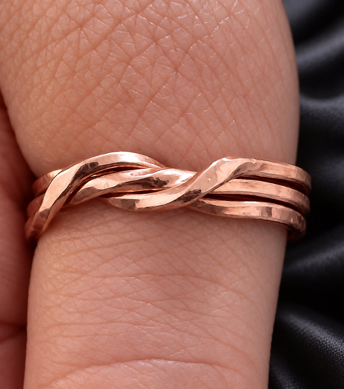 Enigma ring, worn.